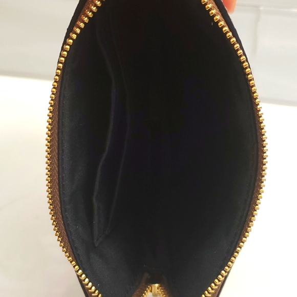 NWT Coach Corner Zip Wristlet In Signature Canvas - Picture 7 of 8